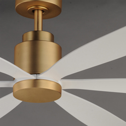 Petals 60" 6-Blade Fan w LED
