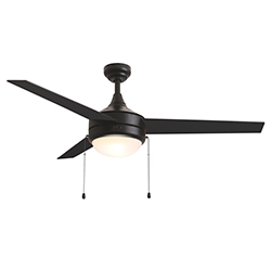 Trio Pull 52" 3-Blade Fan w Pull Chain