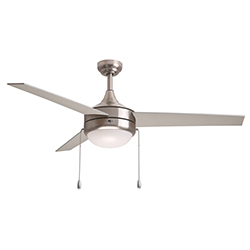 Trio Pull 52" 3-Blade Fan w Pull Chain