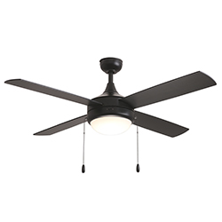 Quattro 52" 4-Blade Fan w Pull Chain
