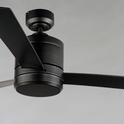 Tanker 52" Outdoor Black Fan