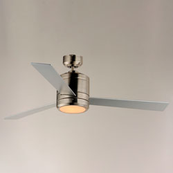 Tanker 52" Nickel Outdoor LED Fan