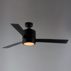 Tanker 52" Black Outdoor E-Star LED Fan