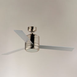 Tanker 52" Nickel Outdoor E-Star LED Fan