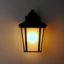 Madison 1-Light Outdoor Lantern w/LED Bulb-1644311