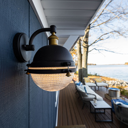 Portside 10" Outdoor Wall Sconce