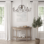 Plumette 8-Light Chandelier