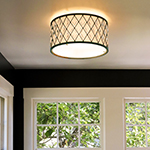 Diamond 3-Light Flush Mount