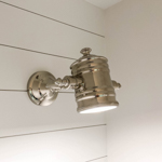 Hi-Bay 1-Light Pendant/Wall Sconce/Semi-Flush