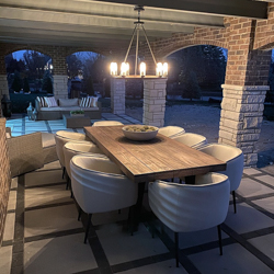 Lido 9-Light Outdoor Chandelier