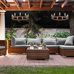 Lido 9-Light Outdoor Chandelier