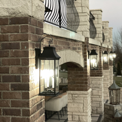 Vicksburg 3-Light Large Outdoor Wall Sconce