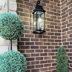 Vicksburg 3-Light Large Outdoor Wall Sconce