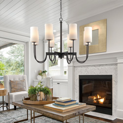 Town & Country 8-Light Chandelier