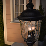 Carriage House DC 3-LT Outdoor Pole/Post Lantern