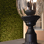 Carriage House DC 3-LT Outdoor Pole/Post Lantern