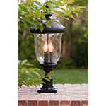 Carriage House DC 3-LT Outdoor Pole/Post Lantern