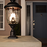 Carriage House DC 1-LT Outdoor Pole/Post Lantern