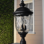 Carriage House DC 1-LT Outdoor Pole/Post Lantern