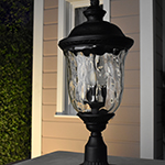 Carriage House DC 1-LT Outdoor Pole/Post Lantern