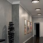 Splendor 24" RD LED Flush Mount