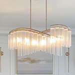 Victoria 6-Light Linear Chandelier