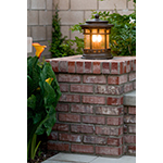 Santa Barbara VX 3-Light Outdoor Deck Lantern