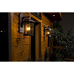 Santa Barbara VX 3-Light Outdoor Wall Lantern