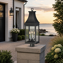 Bramwell VX 3-Light Outdoor Post