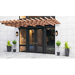 Townhouse LED Outdoor Wall Sconce