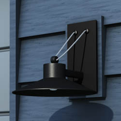 Civic Large LED Outdoor Wall Sconce