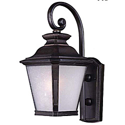 Chocolate Maxim Lighting 55191FCCH Mount Cambria LED 1-Light Outdoor Pole/Post Lantern