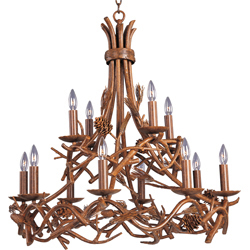 Pine Grove 12 Light Chandelier Multi Tier Maxim Pine Grove 12 Light Chandelier Multi