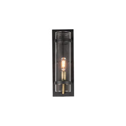 60W Max. Standard Dimmable Maxim 20821BZFAB Tubular 1 Light LED Wall Sconce Shade Material Bronze Fusion / Antique Brass Finish Rated Lumens PCB LED Bulb Dry Safety Rating Glass