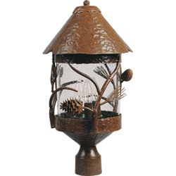 Pine Grove 3 Light Outdoor Pole Post Lantern Pine Grove 3 Light Outdoor Pole Post Lantern