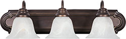 Oil Rubbed Bronze 801x Bathroom Light Maxim Lighting 8013WSOI Essentials 