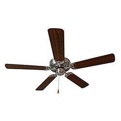 Basic Max 52 Ceiling Fan Walnut Pecan Blades Fan Maxim Lighting