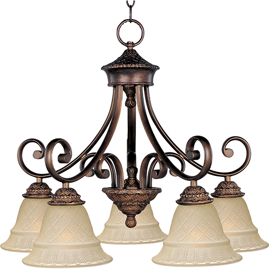 Brighton 5 Light Chandelier Down Maxim Lighting Brighton 5 Light Chandelier 11176evoi